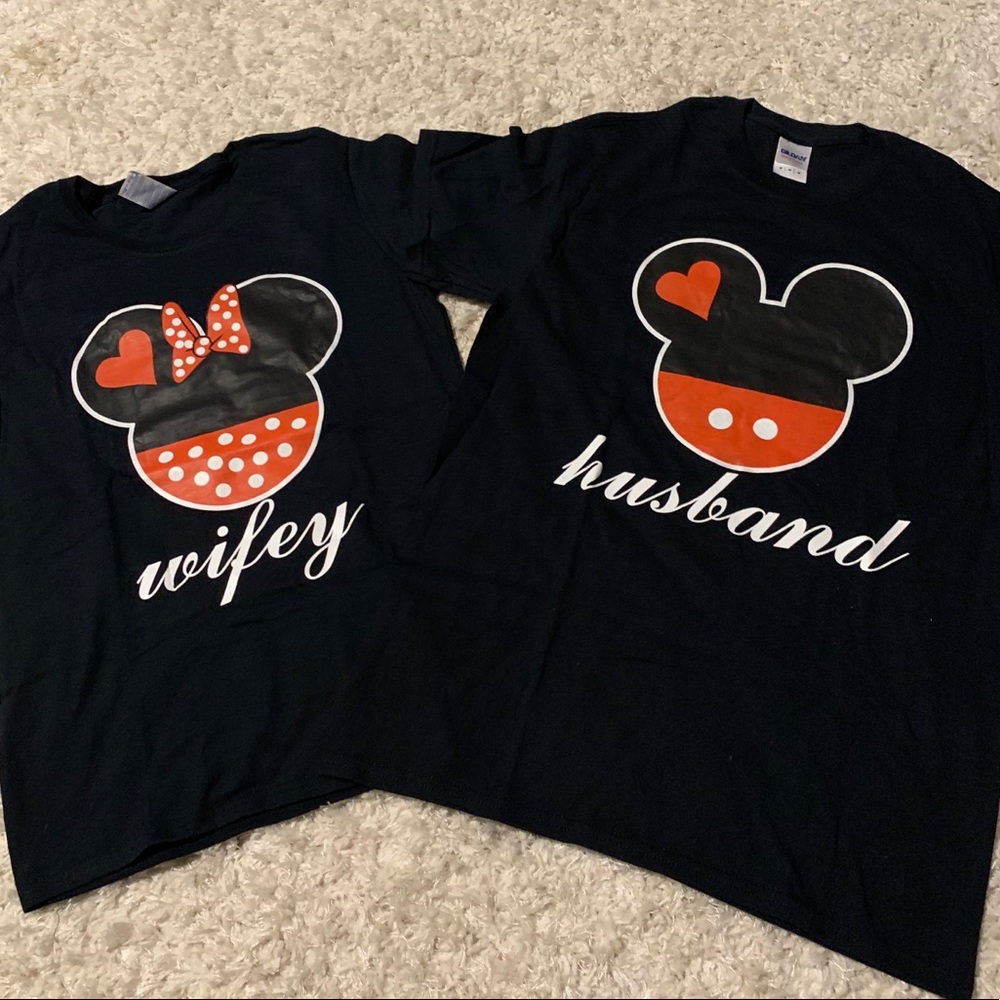 Custom Disney honeymoon shirts